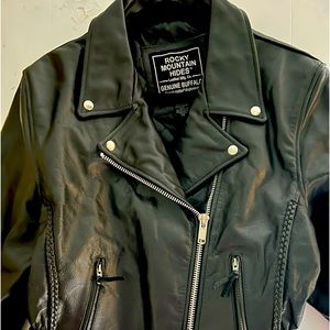 NWT 3X Rocky Mountain Hides women’s leather motorcycle jacket